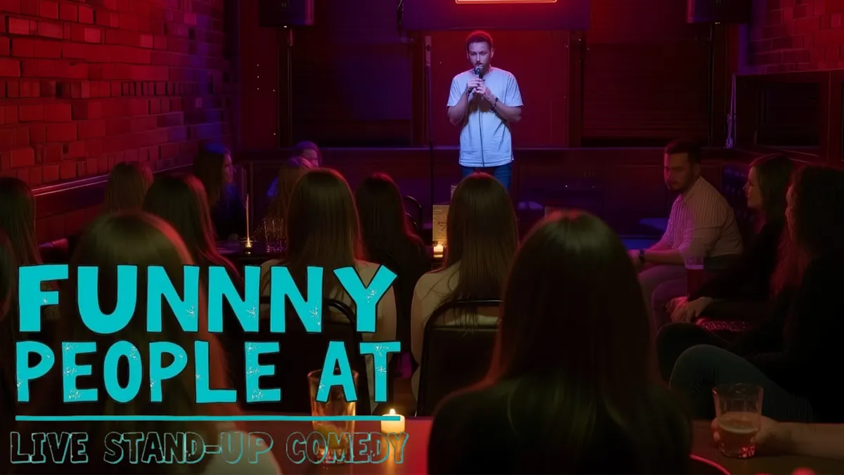Flyer for FUNNY PEOPLE Live | Stand-Up Comedy on the Upper East Side on Fri, Oct 2 at Upper East Side Comedy Club